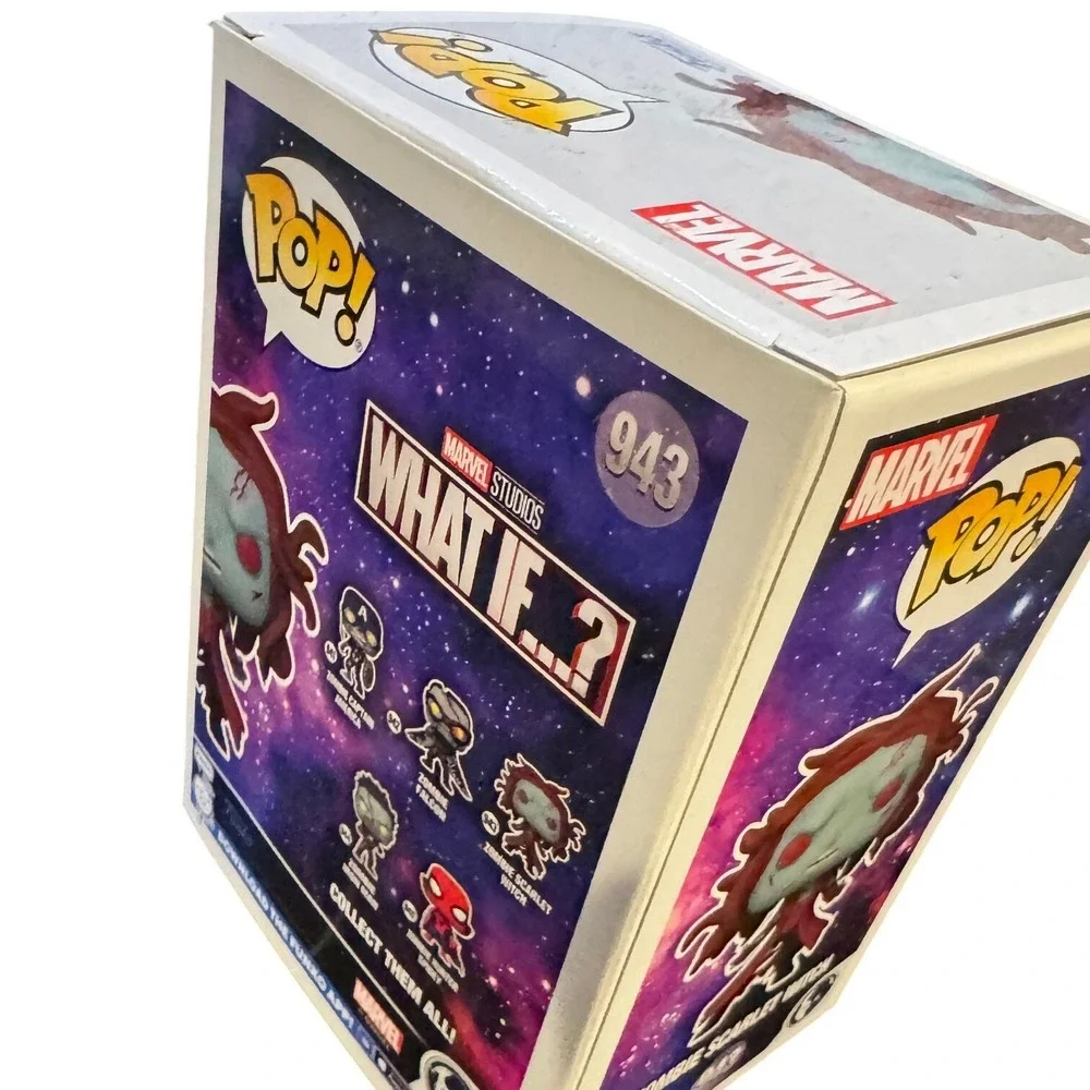 Funko Pop Marvel What If Zombie‎ Scarlet Witch 943 Vinyl Bobblehead Figure